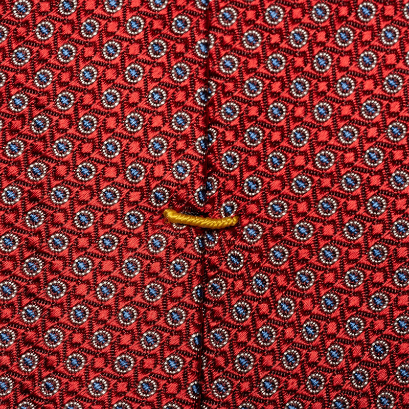 Eton Micro Geometric Silk Tie