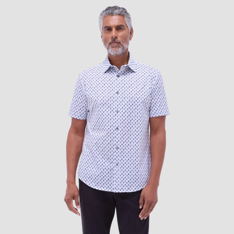 Bugatchi OOHCOTTON Miles SS Shirt