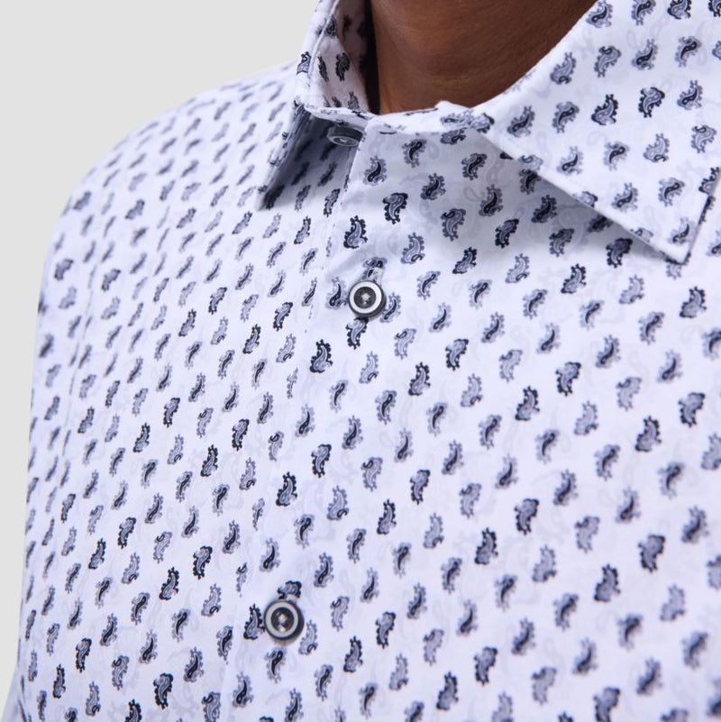 Bugatchi OOHCOTTON Miles SS Shirt