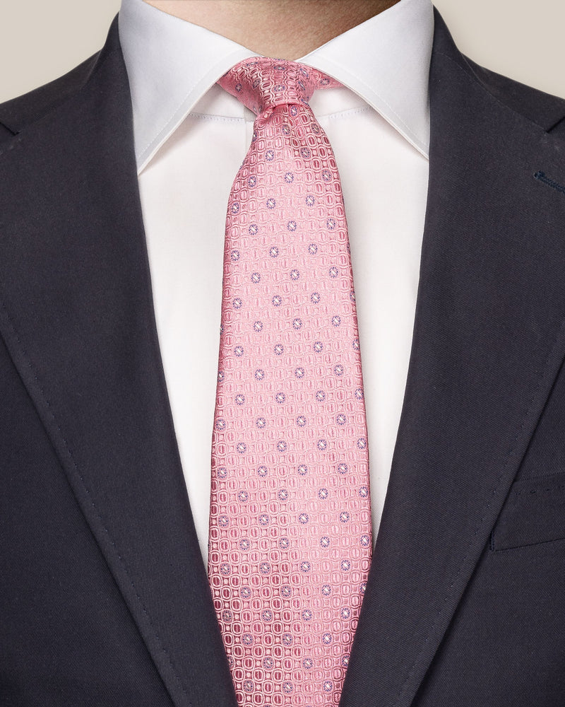 Eton Floral Silk Tie