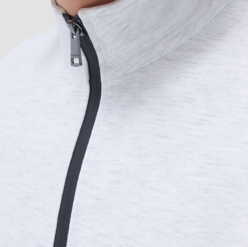 BUGATCHI Long Sleeve Quarter Zip Knit