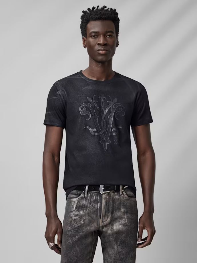 John Varvatos 25th Anniversary Logo  T