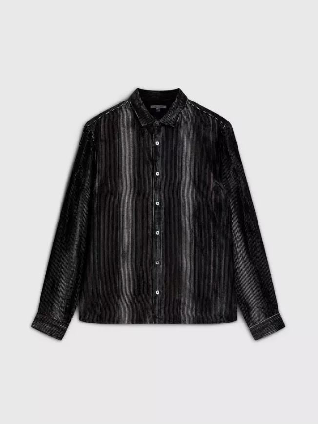 John Varvatos STRAIGHT BOTTOM HEM SHIRT