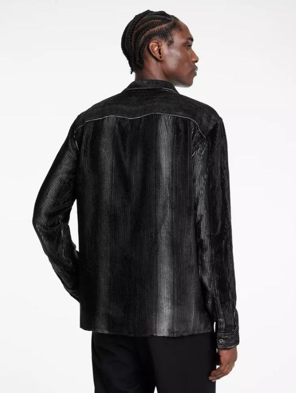 John Varvatos STRAIGHT BOTTOM HEM SHIRT