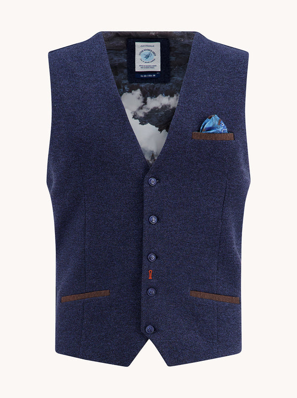 Fish Named Fred Pique Waistcoat