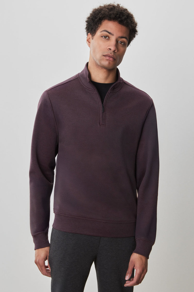 Robert Barakett Yorgos half Zip Shirt