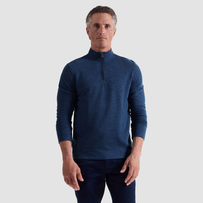 Bugatchi Quarter Zip Knit