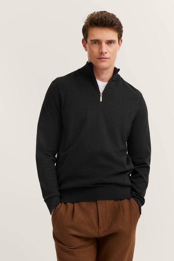 Bugatti 1/4 Zip Shirt