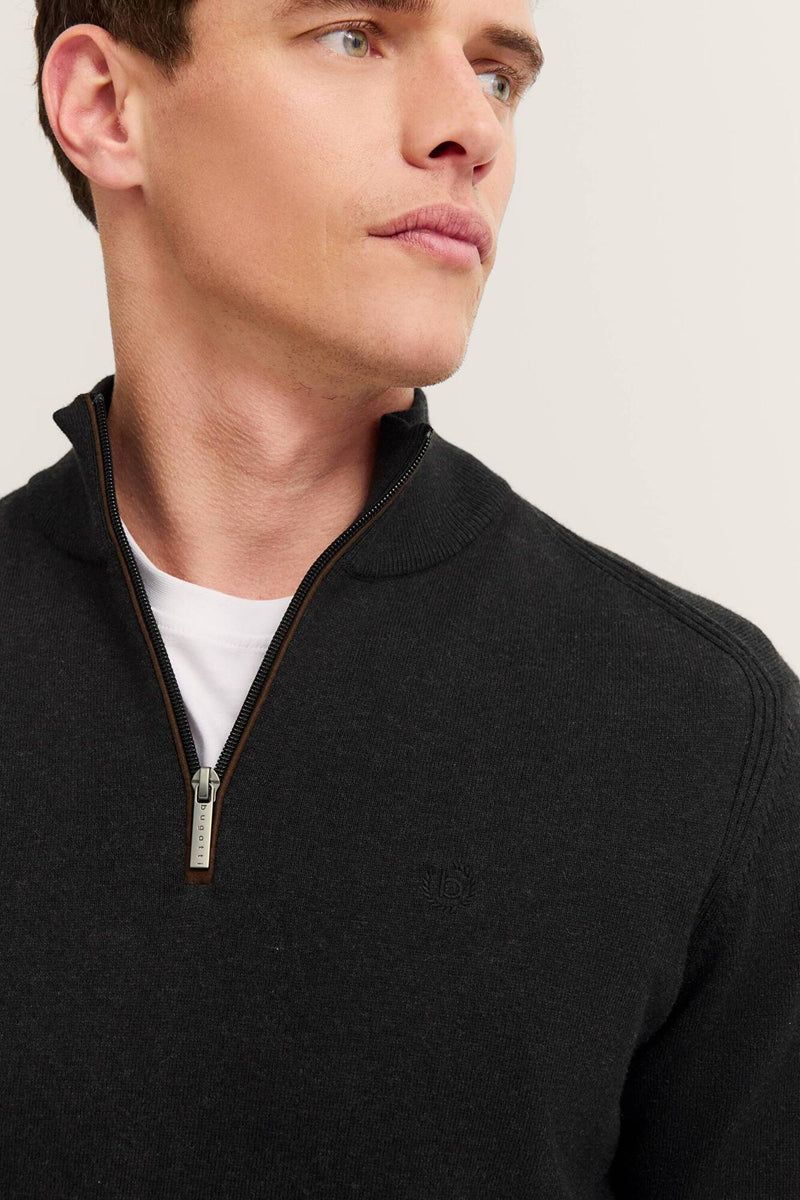Bugatti 1/4 Zip Shirt