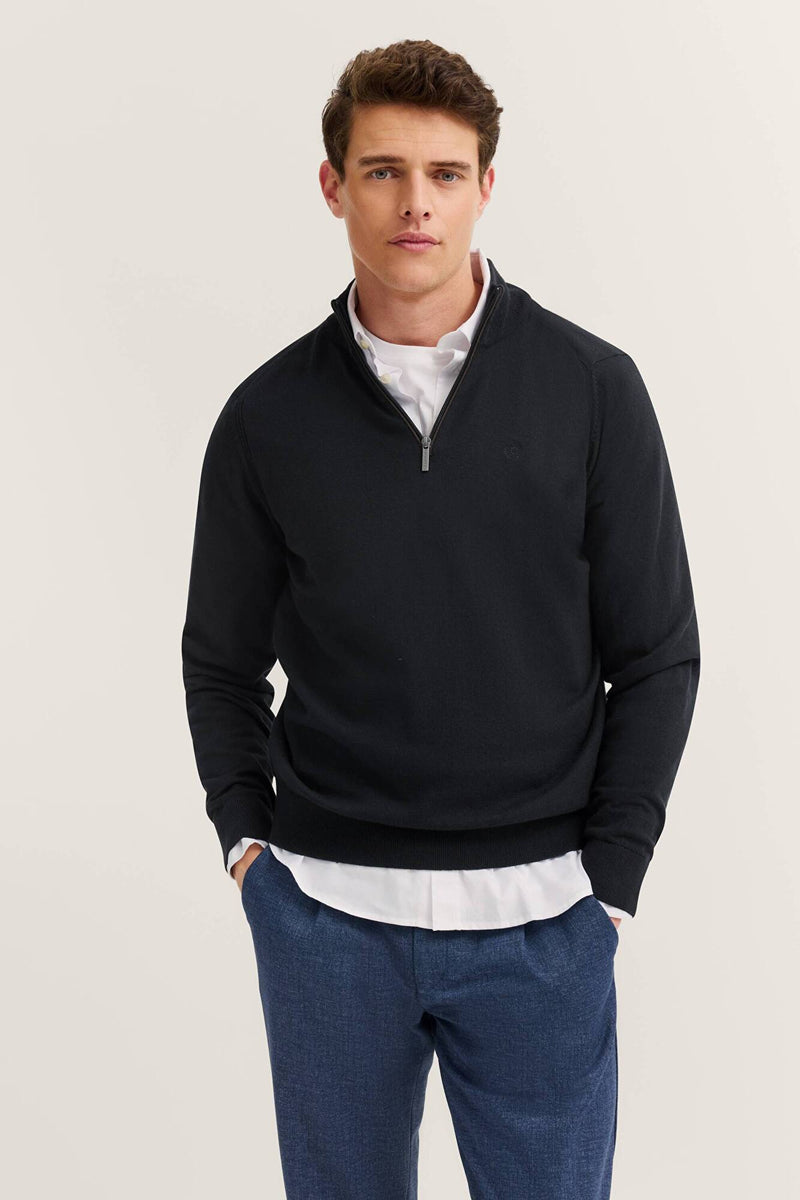 Bugatti 1/4 Zip Shirt