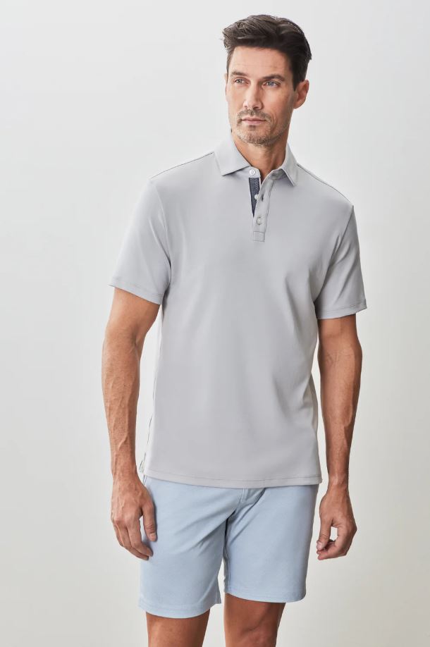Robert Barakett SS Georgia SS Herringbone Polo