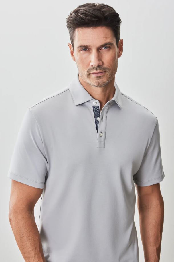 Robert Barakett SS Georgia SS Herringbone Polo