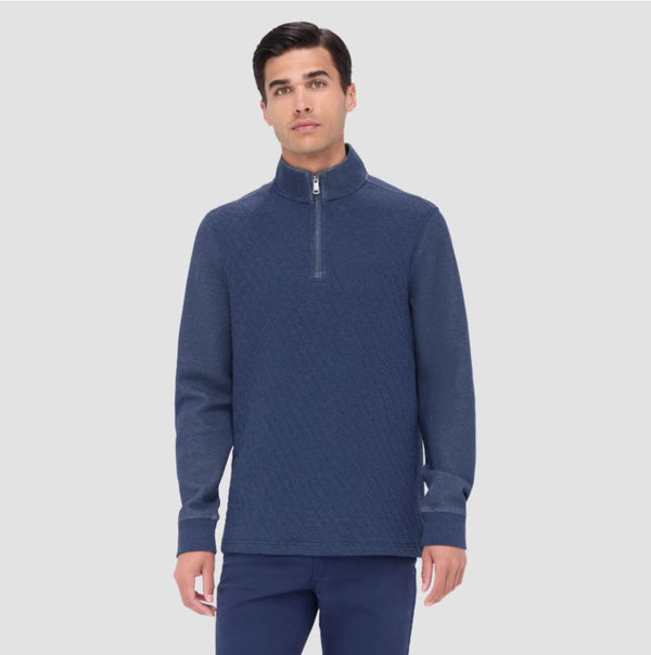 Bugatchi Quarter Zip Knit
