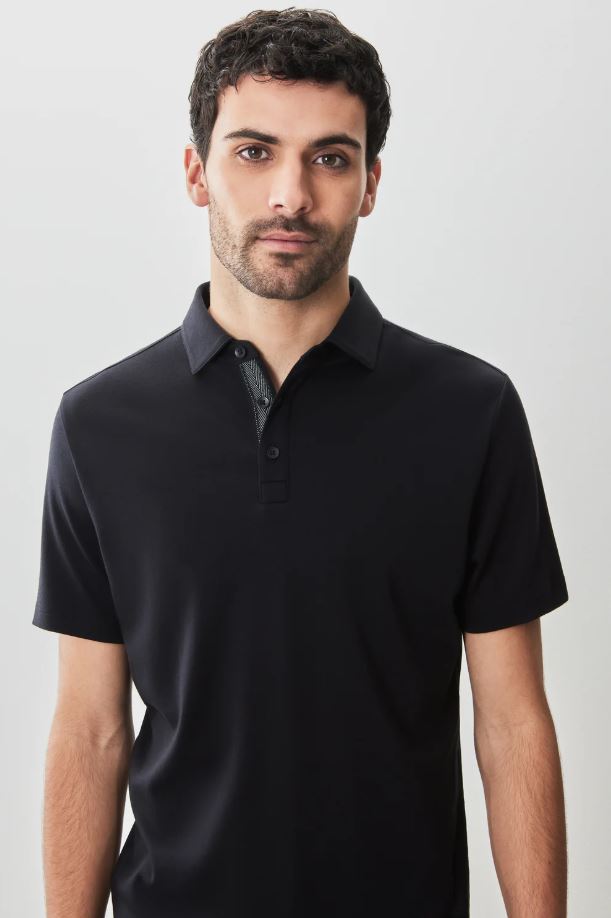 Robert Barakett SS Georgia SS Herringbone Polo