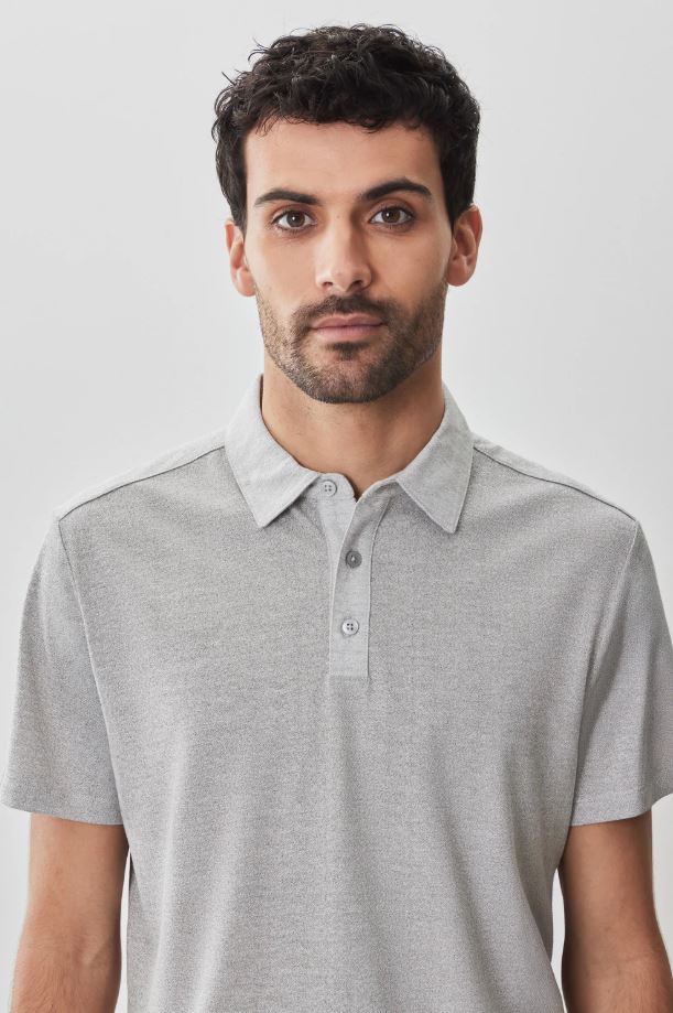 Robert Barakett Roscoe SS Polo W/Trim