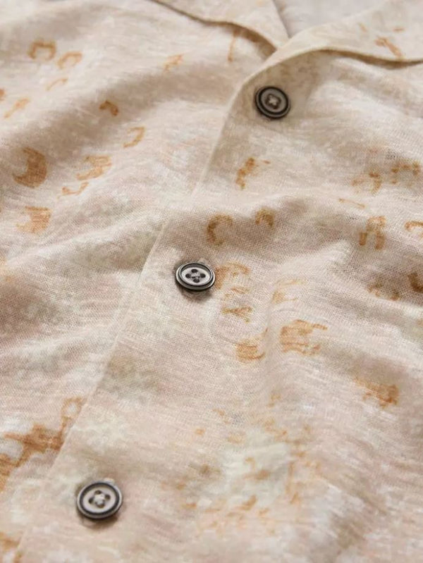 John Varvatos Persian Rug Print Shirt