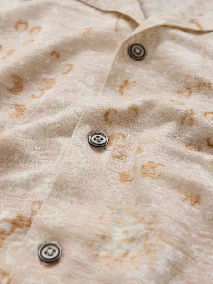 John Varvatos Persian Rug Print Shirt