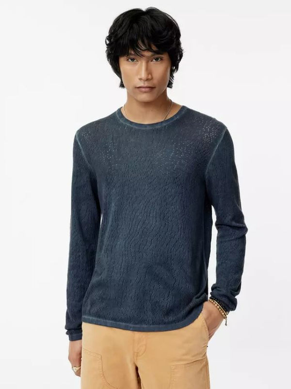 John Varvatos LS Summer Mesh Shirt