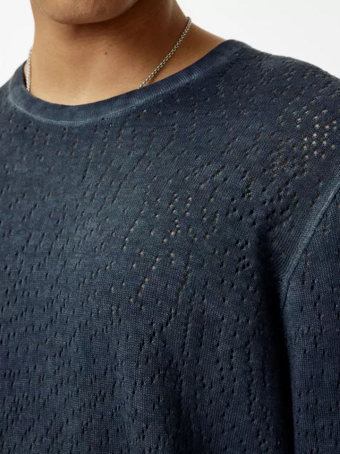 John Varvatos LS Summer Mesh Shirt