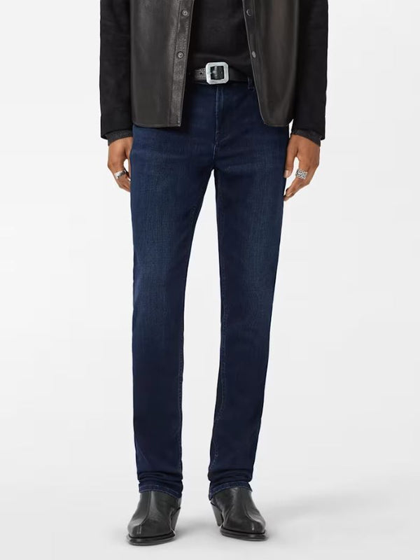 John Varvatos Slim Coated Denim