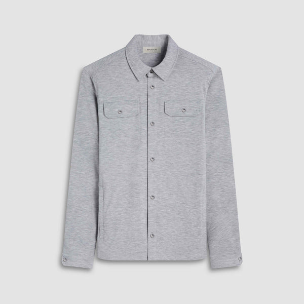 Bugatchi Snap Front Knit Jacket