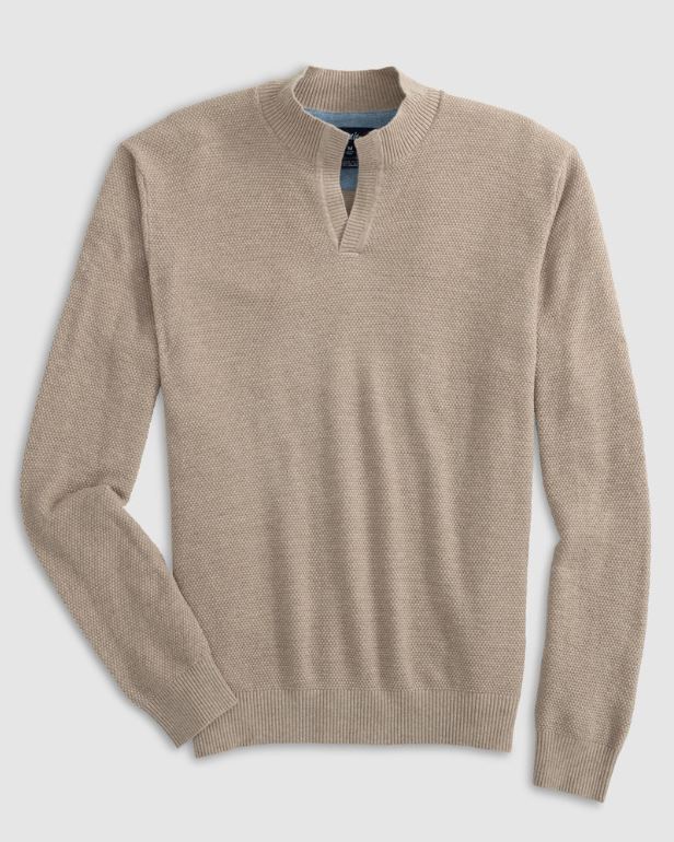 Johnnie O Estaban Heather Jersey Sweater