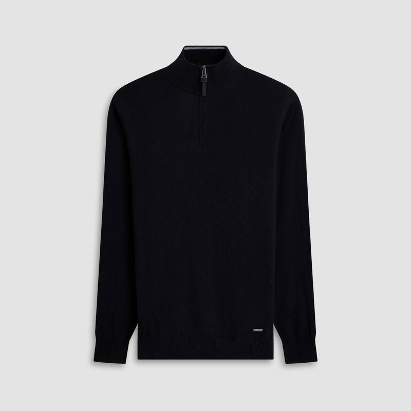 Bugatchi 1/4 Zip Mock Neck Sweater