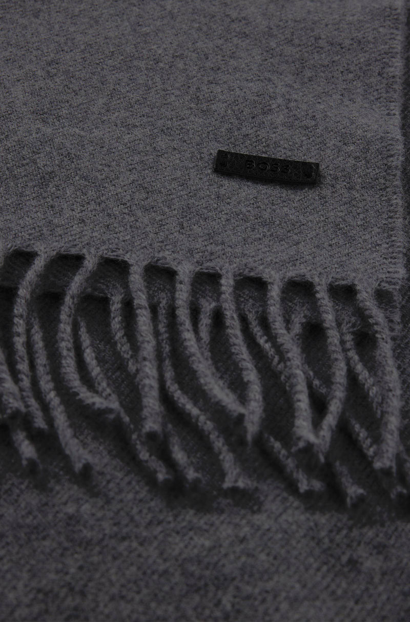 Hugo Boss Naster 100% Wool Scarf