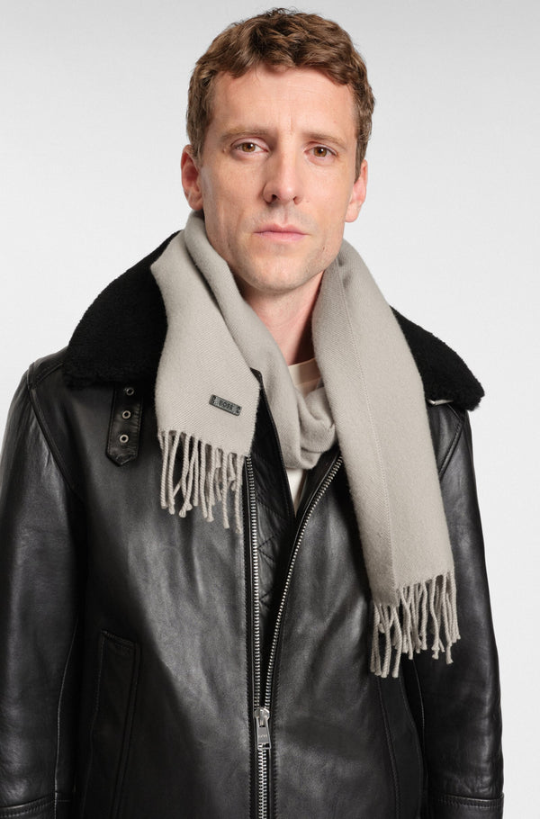 Hugo Boss Naster 100% Wool Scarf