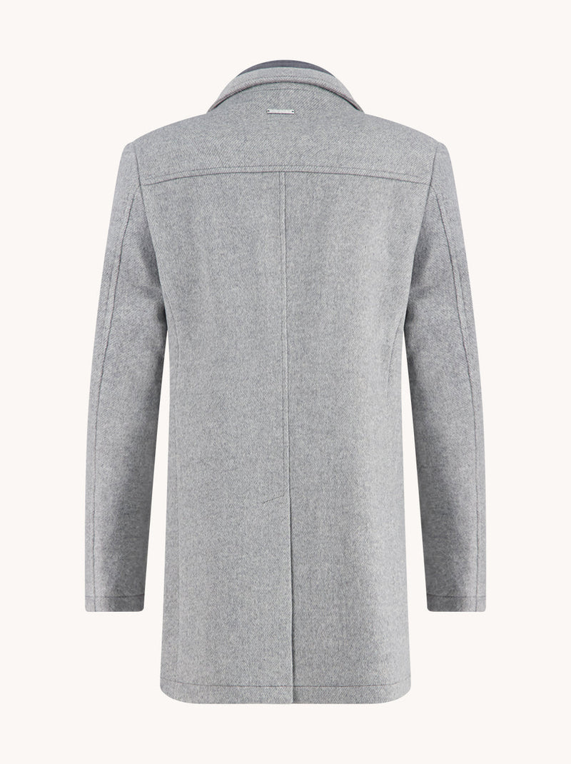 Fish Named Fred Funnel Neck Coat