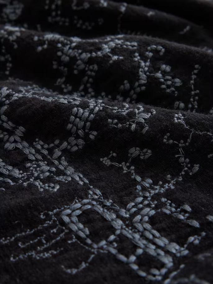 John Varvatos Embroidered Map T