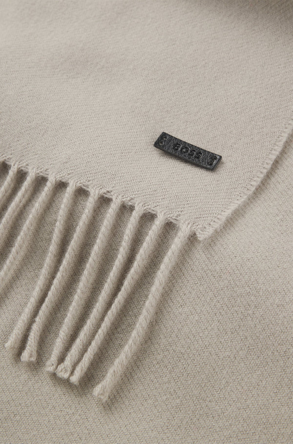 Hugo Boss Naster 100% Wool Scarf