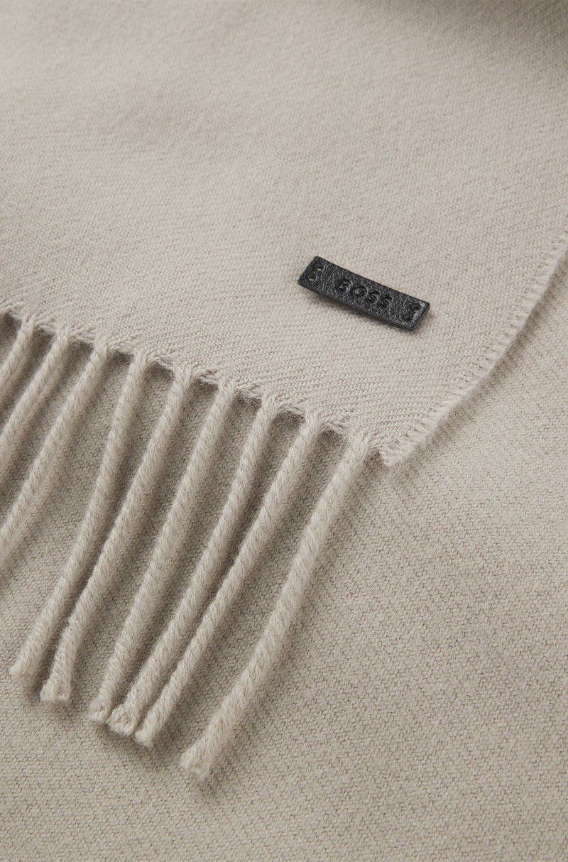 Hugo Boss Naster 100% Wool Scarf
