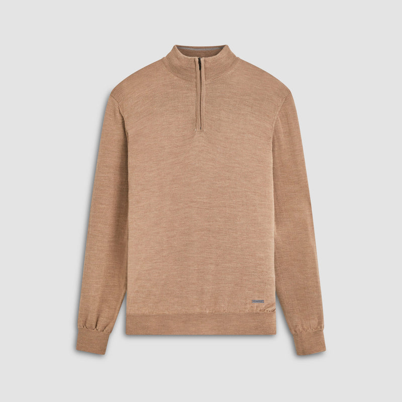 Bugatchi 1/4 Zip Mock Neck Sweater