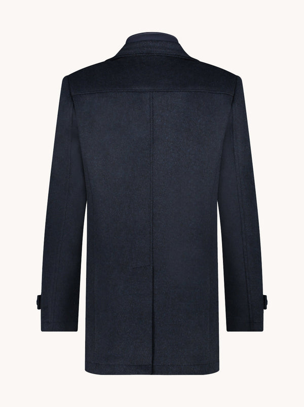 Fish Named Fred Funnel Neck Coat