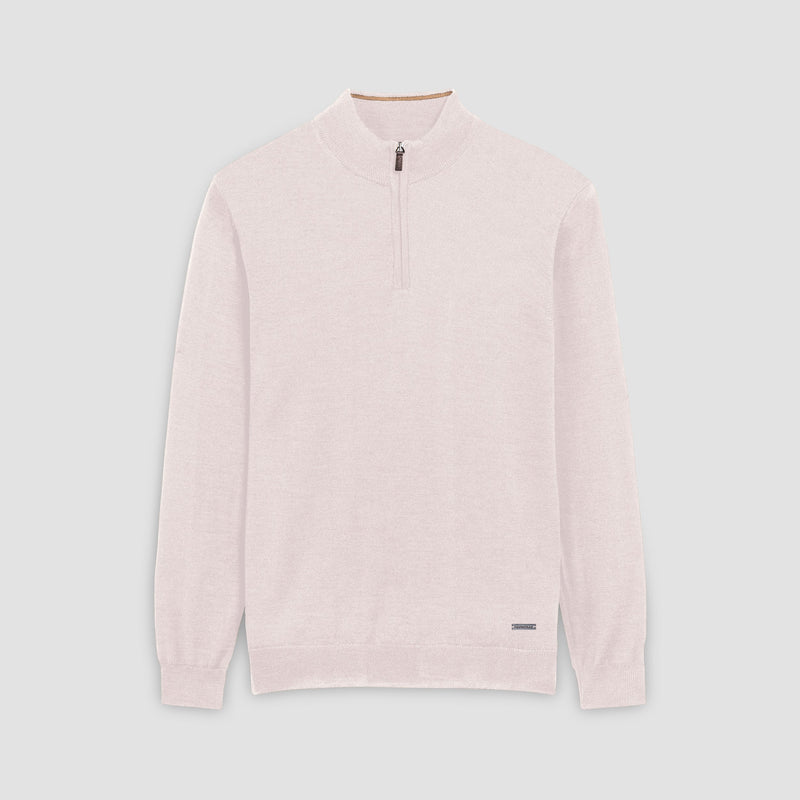 Bugatchi 1/4 Zip Mock Neck Sweater