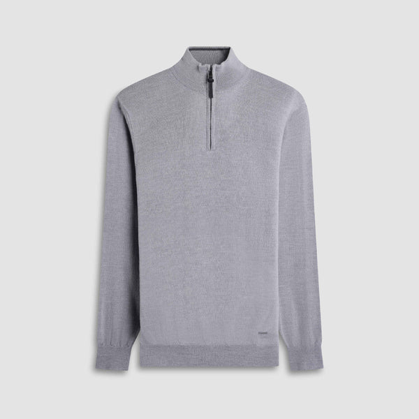 Bugatchi 1/4 Zip Mock Neck Sweater