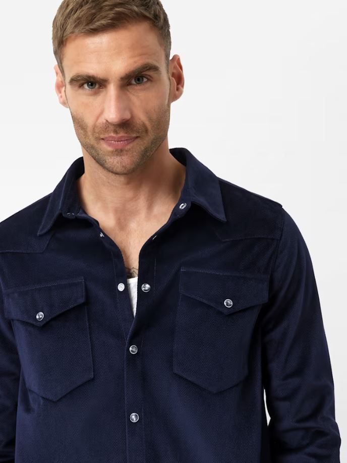 John Varvatos Reg Fit  Western Style Shirt