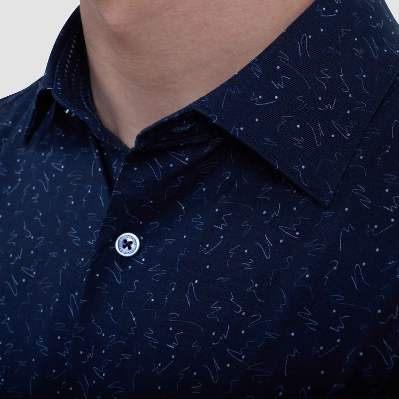 Bugatchi OOOHCOTTON  Jimmy LS Sport Shirt