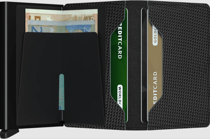 Secrid Slimwallet Carbon Leather Wallet