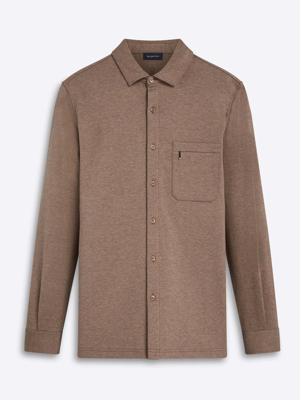 Bugatchi knit shirt jacket