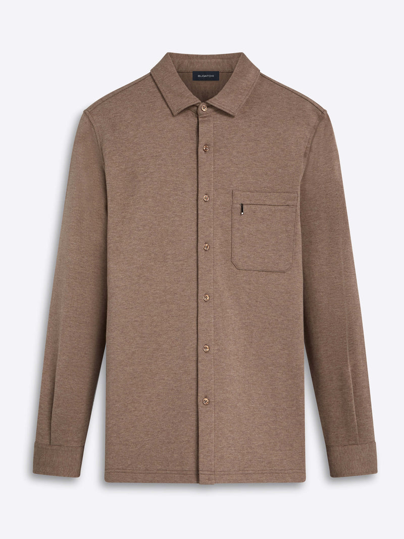 Bugatchi knit shirt jacket