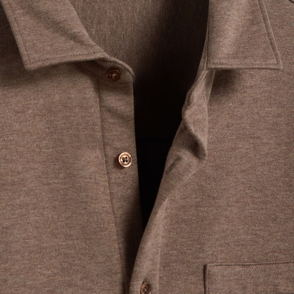 Bugatchi knit shirt jacket