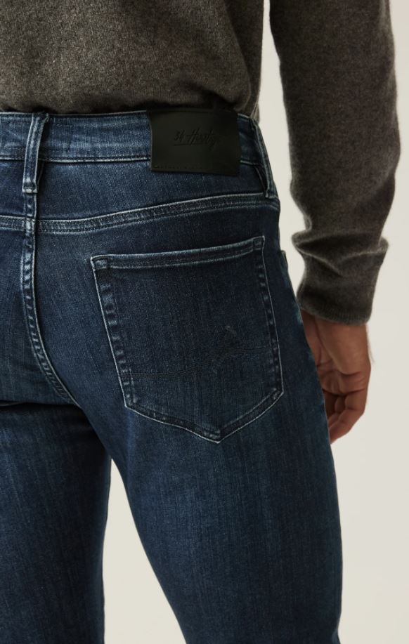 34 Heritage Cool Dark Brushed Urban Denim