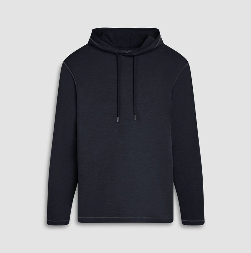 Bugatchi  UV50 longsleeve hooded knit sweater