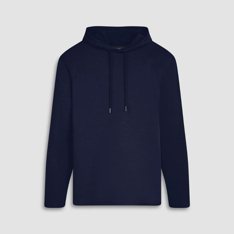 Bugatchi  UV50 longsleeve hooded knit sweater