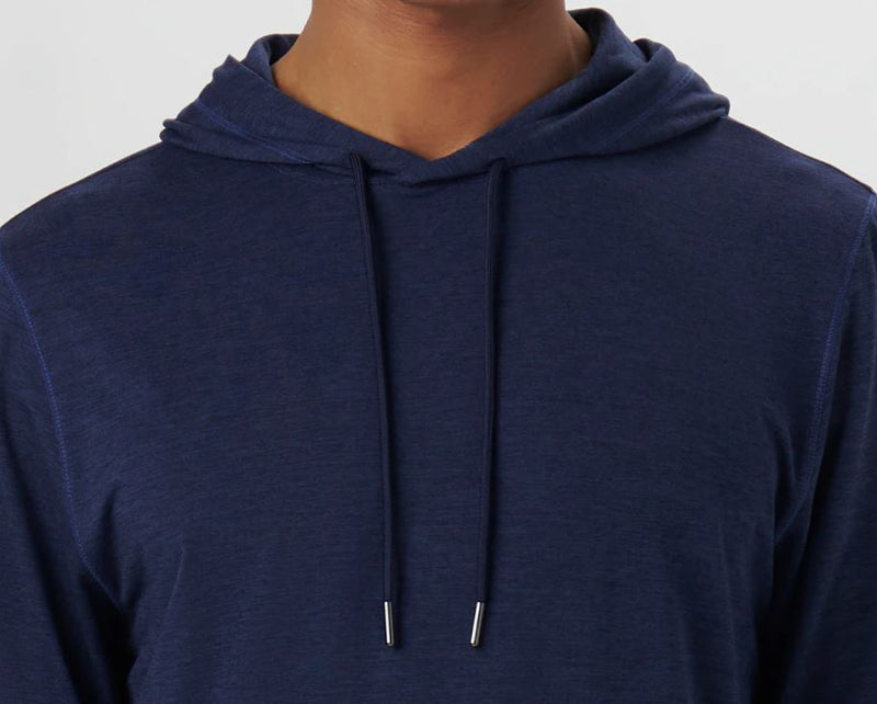 Bugatchi  UV50 longsleeve hooded knit sweater