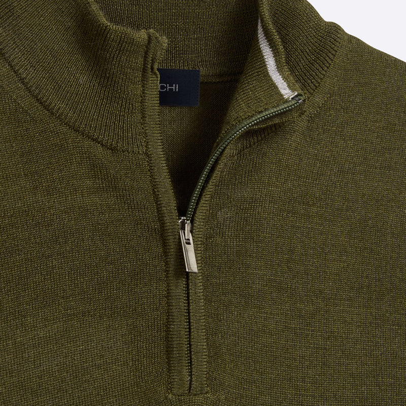 Bugatchi Quarter Zip Sweater