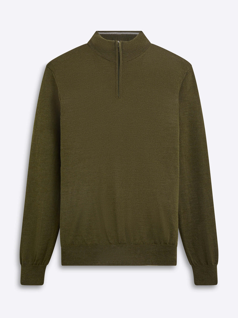 Bugatchi Quarter Zip Sweater