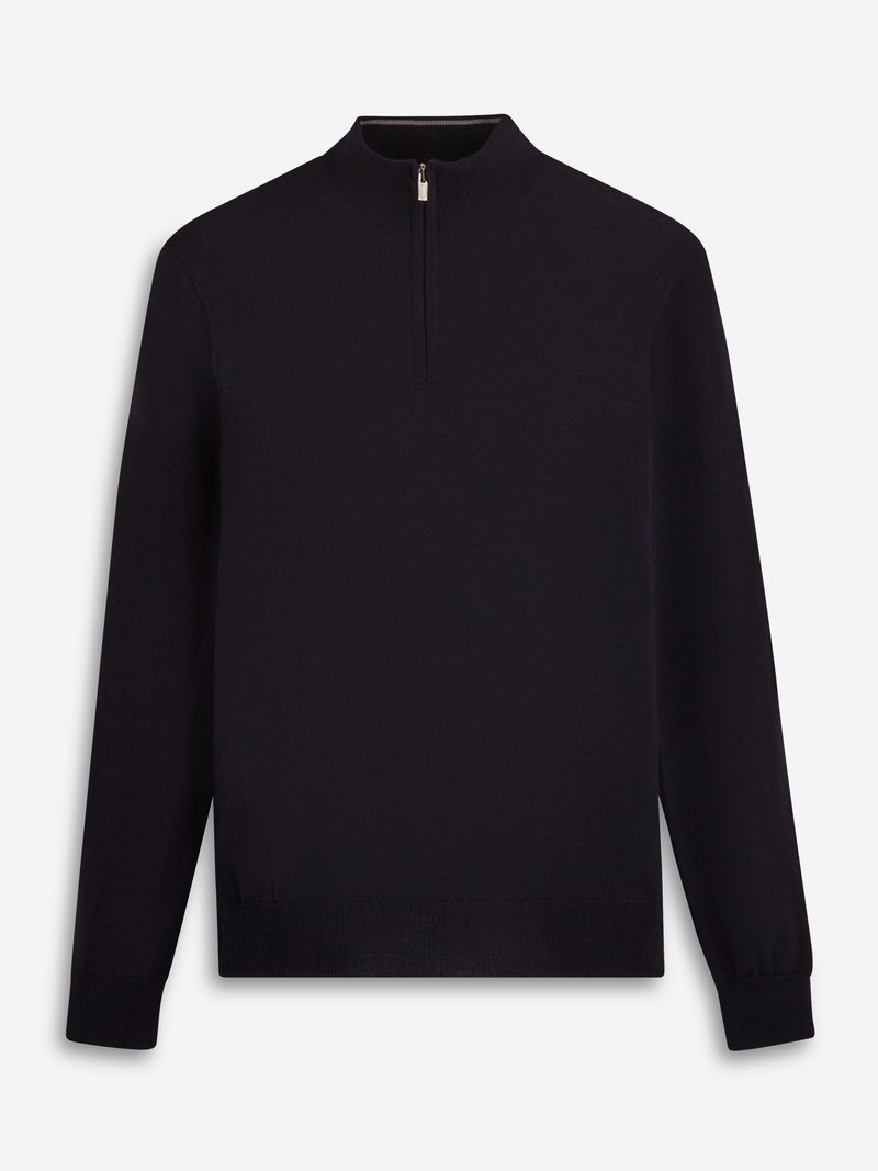 Bugatchi Quarter Zip Sweater